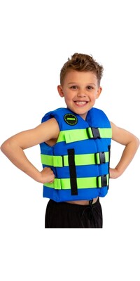 2024 Jobe Junior Nylon 3 Buckle Life Vest 244823014 - Blue